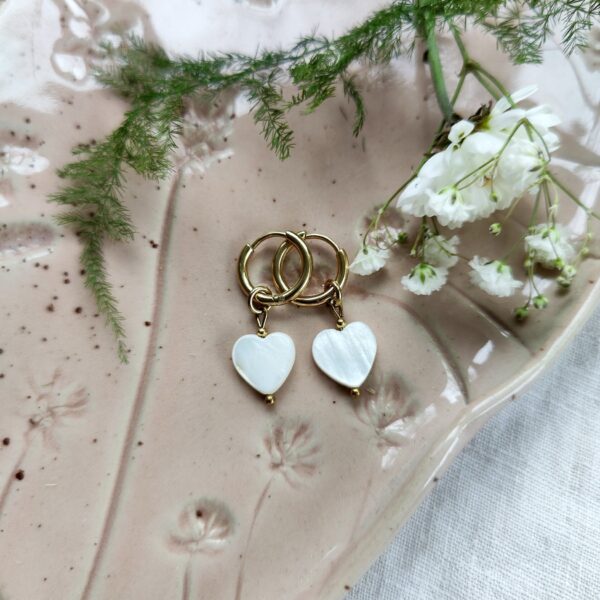 White hearts