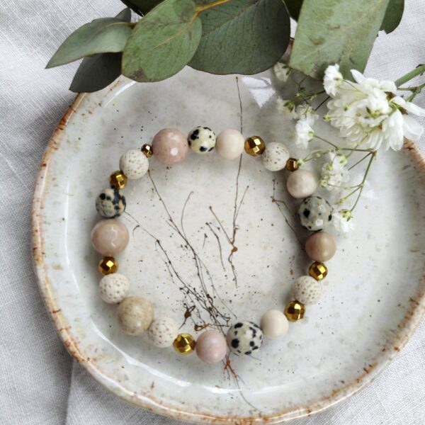 Bransoletka Beige Dots