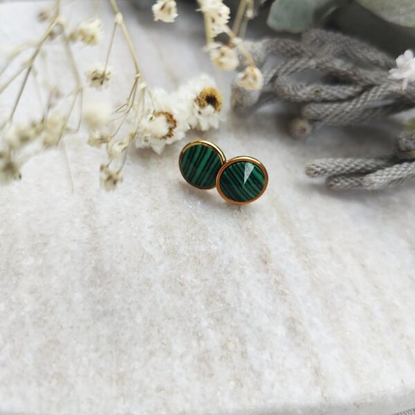 Kolczyki Green Dots