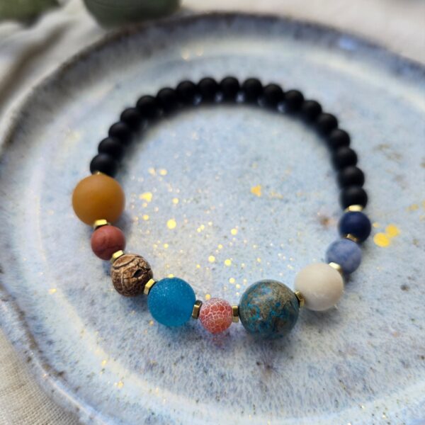Bransoletka "Cosmic Love" black