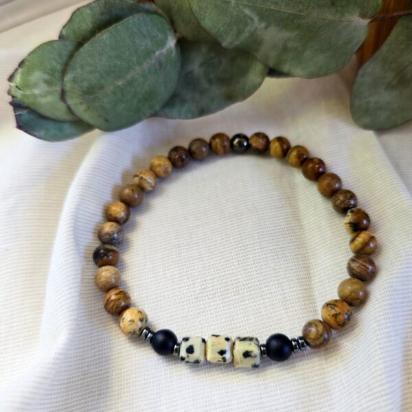 Bransoleta "Brown for Him"
