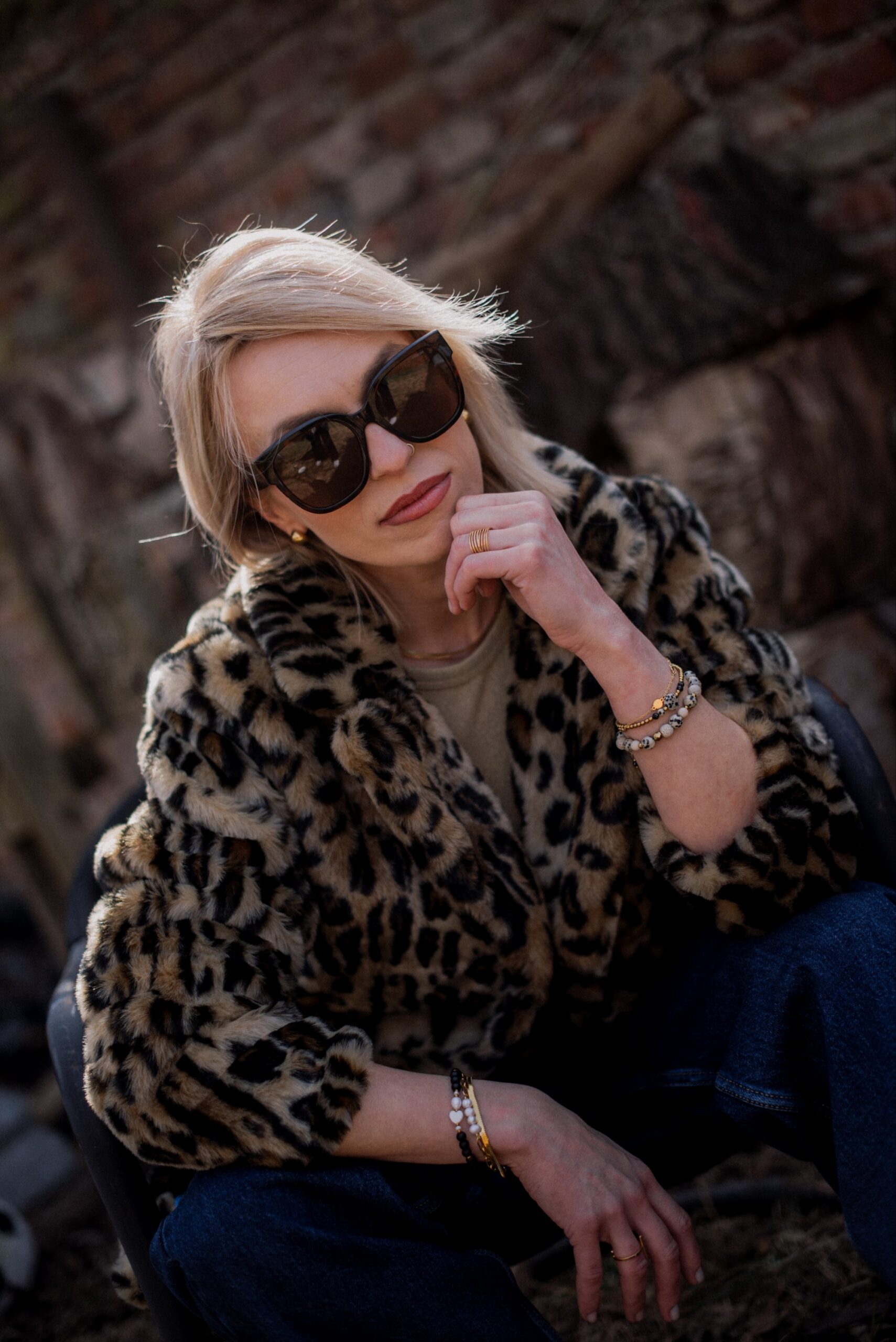 Bransoletka "Beige & Wild" - obrazek 7