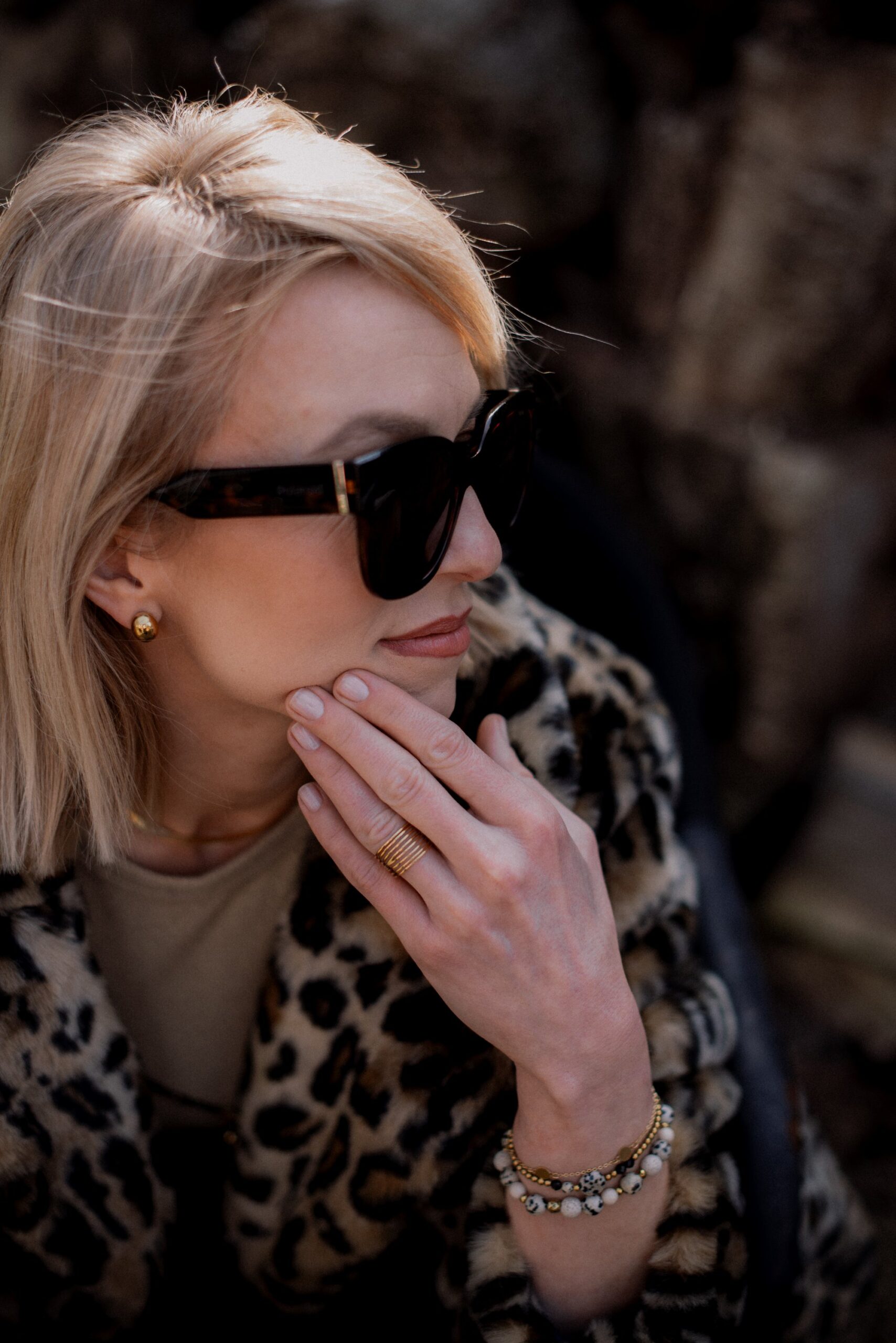 Bransoletka "Beige & Wild" - obrazek 4
